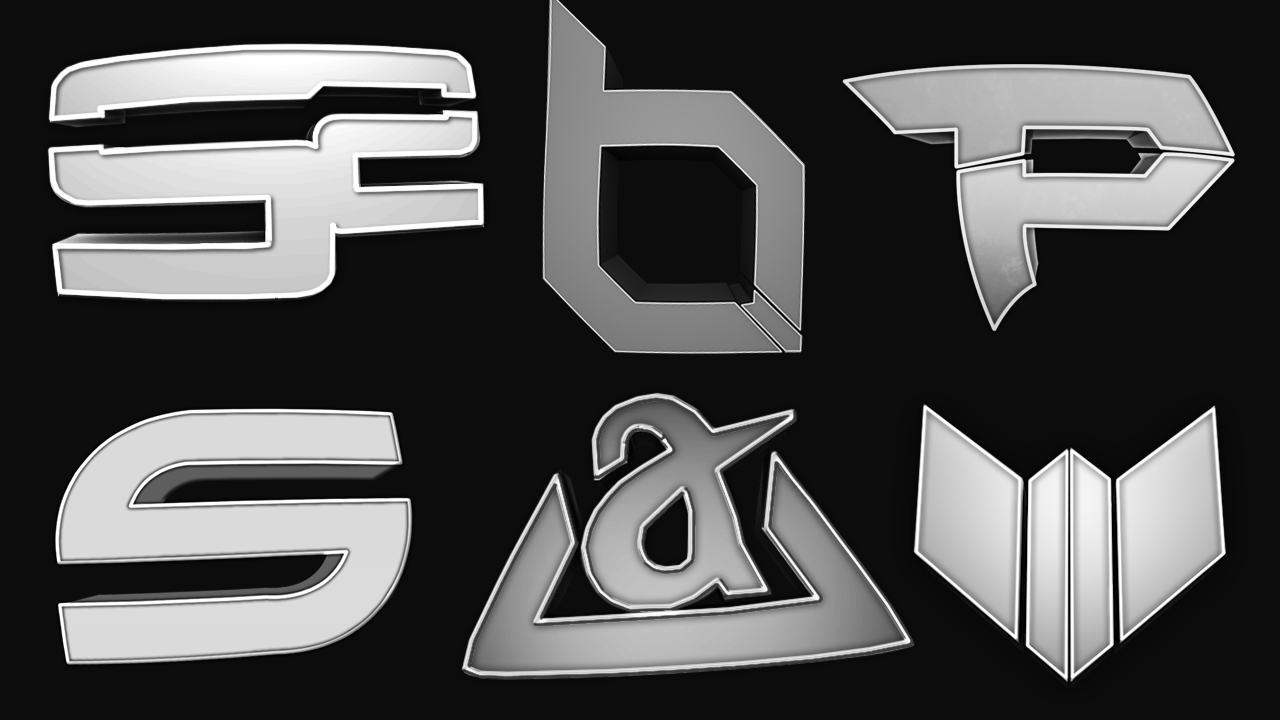 Custom 3D made Logo + Pop-Out Avatar